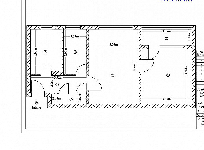 Apartament 2 camere-50 mp-Podu Ros-etaj intermediar - 1