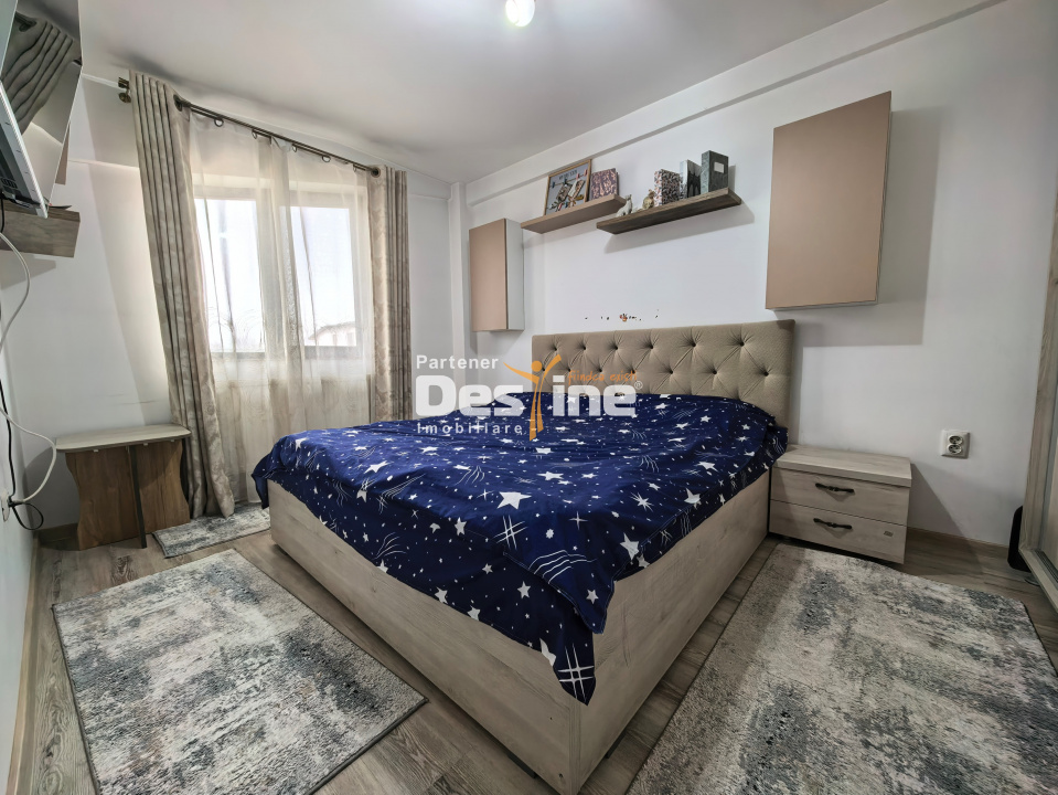 Apartament 2 camere decomandat 49 mp mobilat utilat + balcon