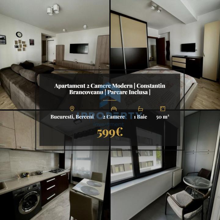 Apartament 2 Camere Modern | Constantin Brancoveanu | Parcare Inclusa |  - fotografie proprietate 1