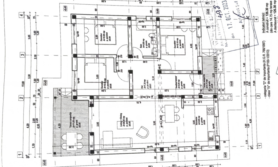 CASA INDIVIDUALA , 4 CAMERE, 450 MP TEREN, ZONA VOROVESTI-Miroslava - 3