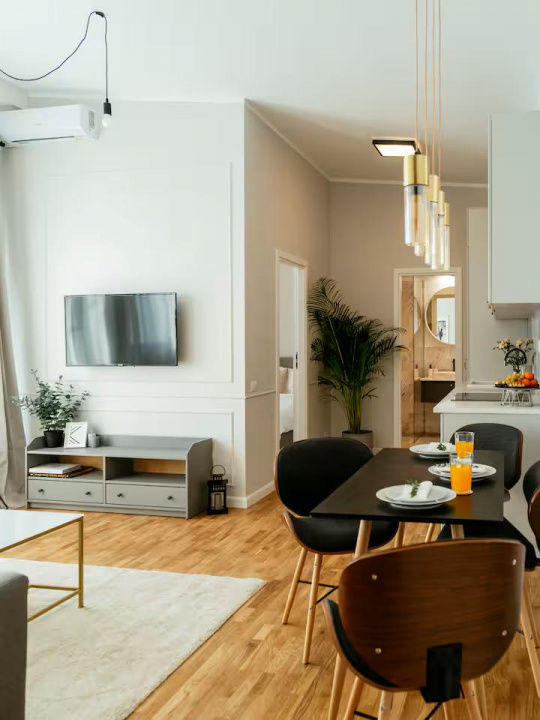 Apartament modern cu 3 camere + terasă de 12 mp, lângă Radisson Blu Hotel