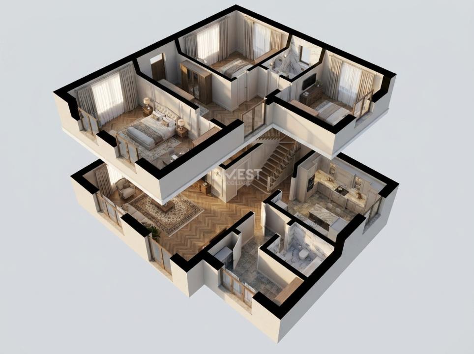 Casă individuală, 4 camere, complet mobilată — Rediu Lac, Iași - 8