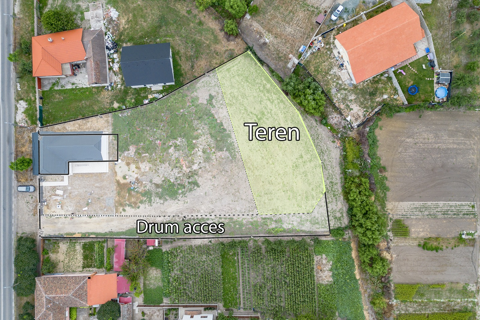 🏡 Teren intravilan de vânzare în Utvin – 749 mp | Toate utilitățile | 73.000 €
